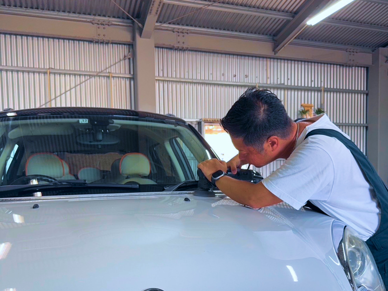 メンテナンスの様子